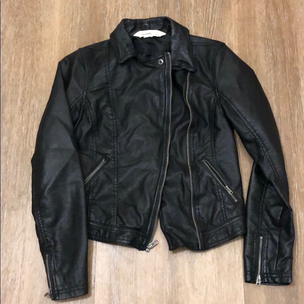 Leather jacket
